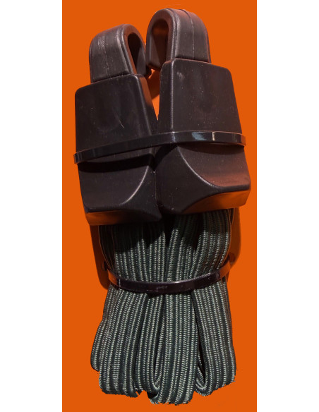 Bagagerem grön i elastiskt material för bla. pakethållare mm.