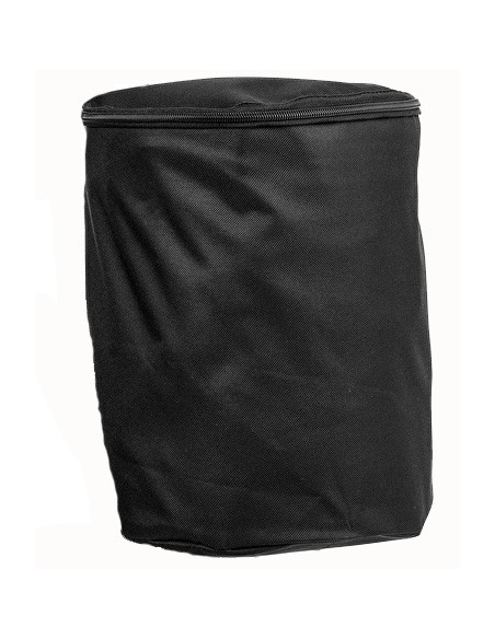 Styrväska svart med lock vattenavvisande