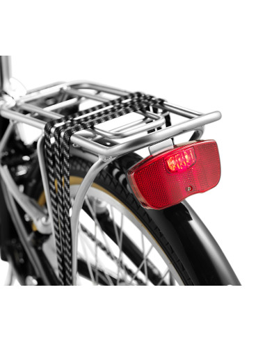 Baklampa för pakethållare led