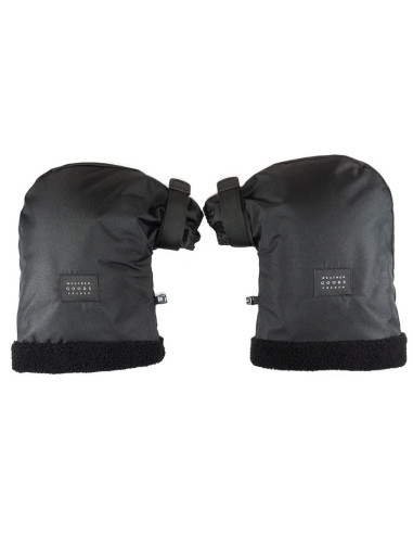 Cykelvantar pogies straight svart weathergoods