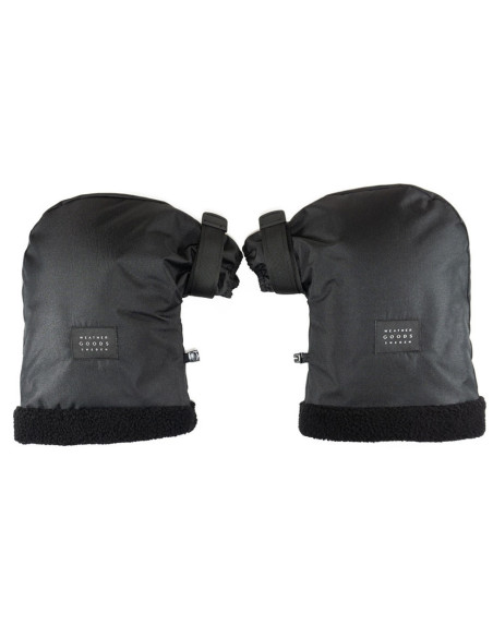 Cykelvantar pogies straight svart weathergoods