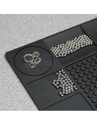 Verkstads matta gummi med magnet 33 x 23 cm weldtite