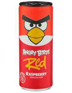 Angry birds red raspberry 25 cl burk