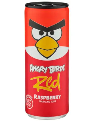 Angry birds red raspberry 25 cl burk