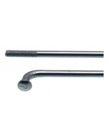 Eker 2,34 mm cargobike rostfri silver