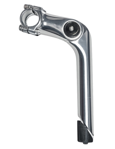 Styrstam 25,4 mm ställbar 180 mm silver