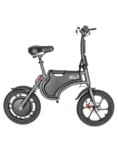 Elscooter elo mobility fold svart 25km/h