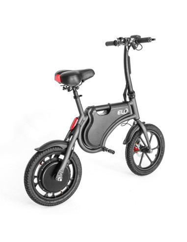 Elscooter elo mobility fold svart 25km/h