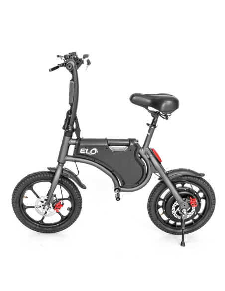 Elscooter elo mobility fold svart 25km/h