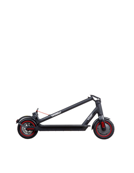 Elscooter viarelli v250 20km/h elsparkcykel svart