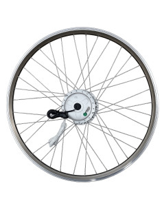 Framhjul 28 tum guld för crescent elcykel e-going med skivbroms 2020-2022