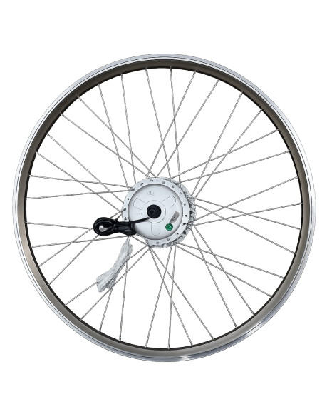 Framhjul 28 tum guld för crescent elcykel e-going med skivbroms 2020-2022