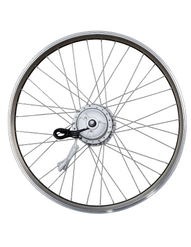 Framhjul 28 tum guld för crescent elcykel e-going med skivbroms 2020-