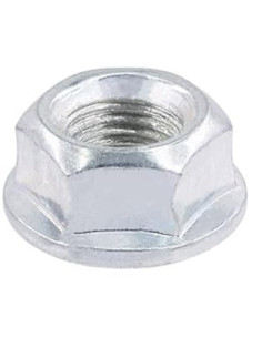 Mutter m10 med fläns