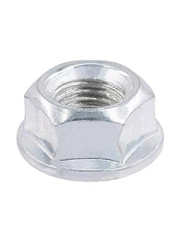 Mutter m10 med fläns