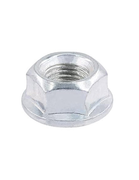 Mutter m10 med fläns
