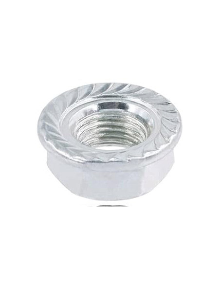 Mutter m10 med fläns