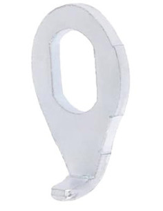 Bricka med krok 8.7x11 mm