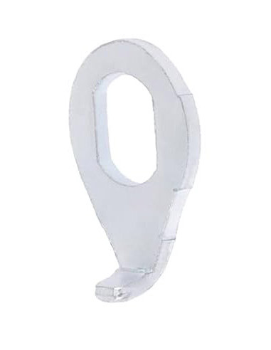 Bricka med krok 8.7x11 mm