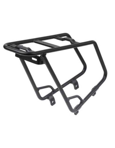 Pakethållare svart med avs för 16 tum