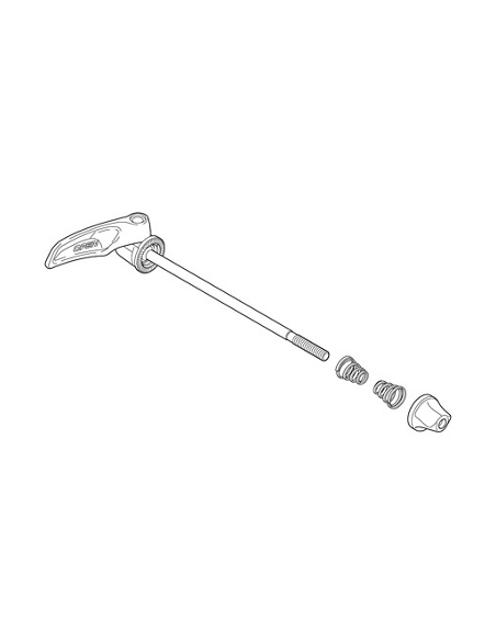 Snabbkoppling fram 133 mm dura-ace shimano