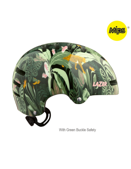 Hjälm armor 2.0 55-59 cm jungel mönster med mips lazer