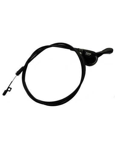 Växelreglagesats hög / låg positron svart 1680 / 1770 mm