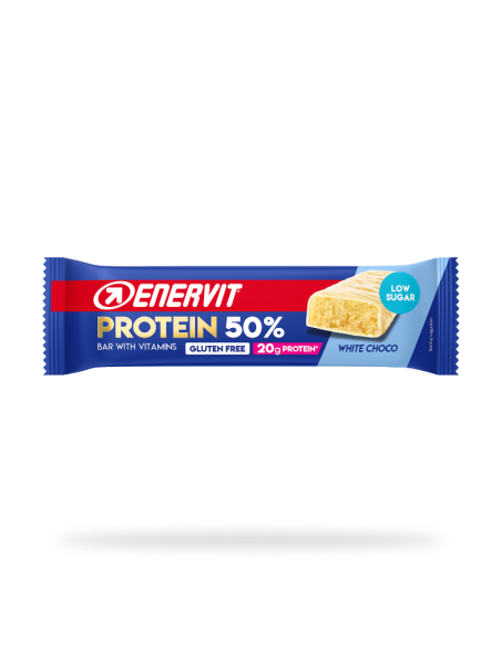 Protein bar white choco 40 gram enervit