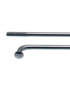 Eker 2 mm rostfri silver