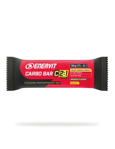 Carbo bar 2:1 brownie 45 gram enervit