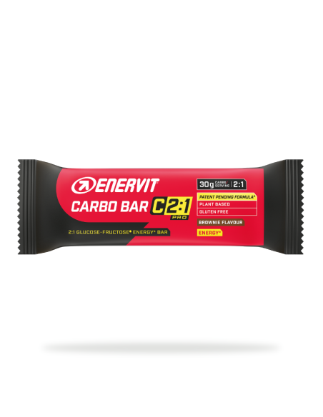 Carbo bar 2:1 brownie 45 gram enervit