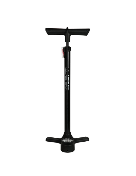 Fotpump airtrack svart dualhead 11 bar / 160 psi oxc