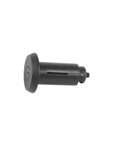 Styrplugg med expander 17mm svart
