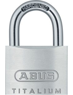 Hänglås 54/40 titalium 3-pack inkl. 4 nycklar abus