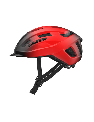 Hjälm codax kineticore 54-61 cm röd/svart lazer