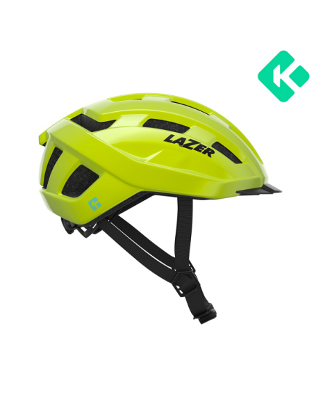 Hjälm codax kineticore 54-61 cm gul lazer