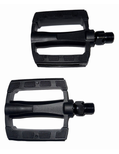 Pedaler 9/16 tum junior svart