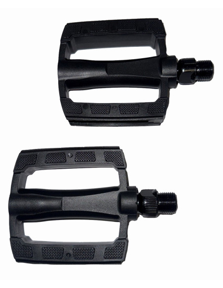 Pedaler 9/16 tum junior svart