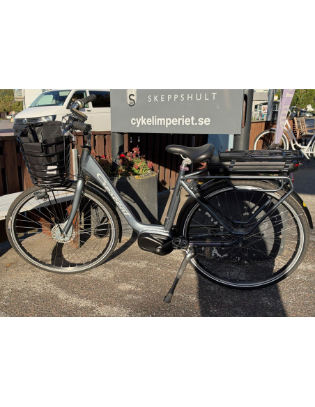 Begagnad Crescent Elora Elassisterad 7-v 28 tum grå dam cykel