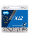 Kedja 12-del x12 silver/svart 126L kmc