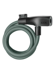 Spirallås 8 X 1200 mm grön med hållare axa