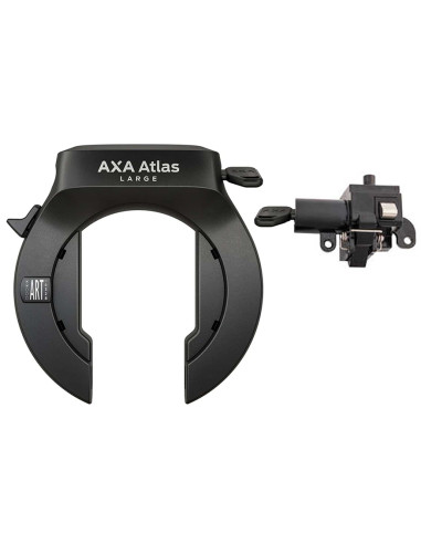 Ringlås atlas large plug-in och låscylider för shimano bn21 ram batterier axa