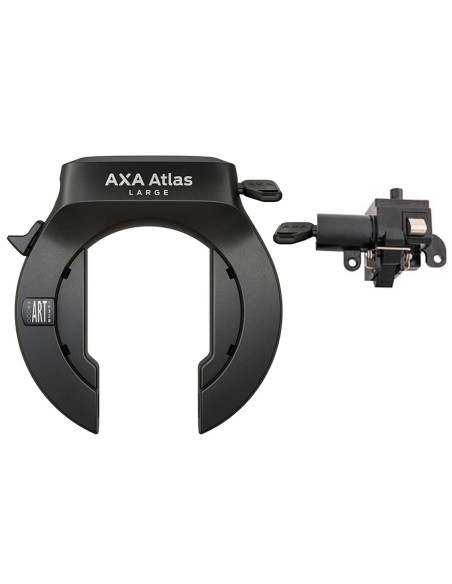 Ringlås atlas large plug-in och låscylider för shimano bn21 ram batterier axa
