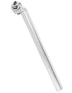 Sadelstolpe 31,6 X 600 mm silver spectra för bla. monark delbar