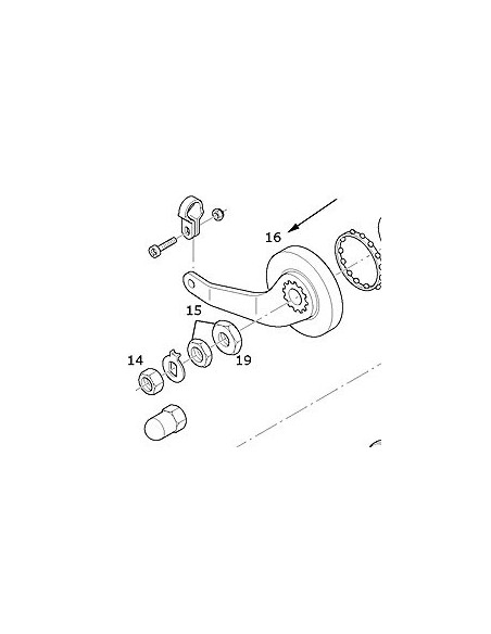 Bromsarm spectro 5-v & 7-v sram