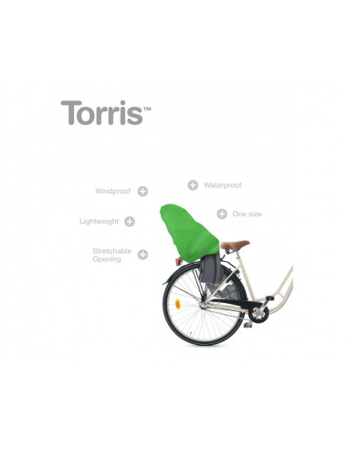 Regnskydd för cykelbarnsits torris