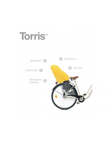 Regnskydd för cykelbarnsits torris