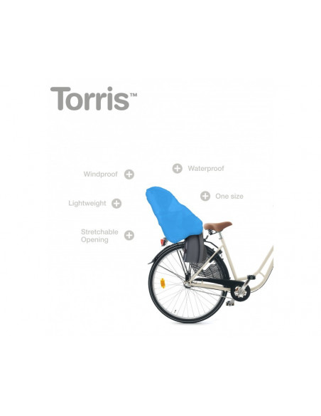 Regnskydd för cykelbarnsits torris