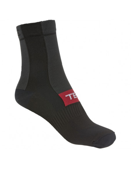 Strumpor långa svart/grå tec