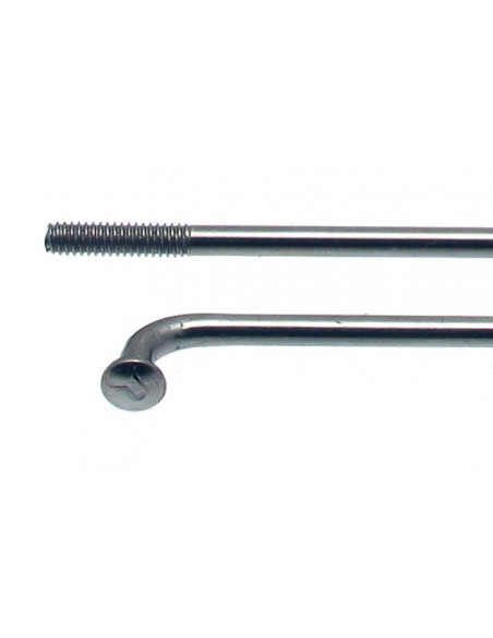 Eker 2,34 mm rostfri silver